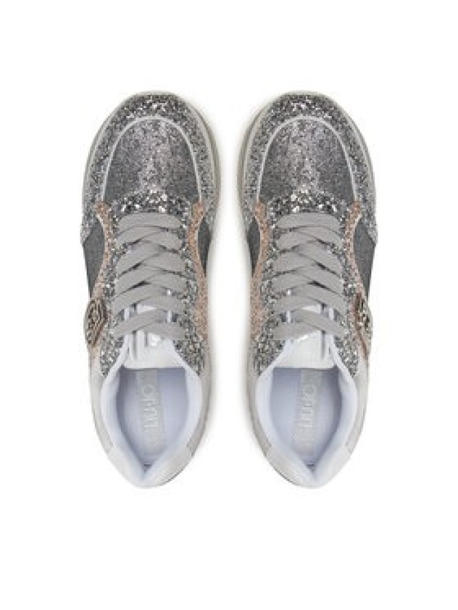 Liu Jo Sneakersy BA5015 TX007 Srebrny