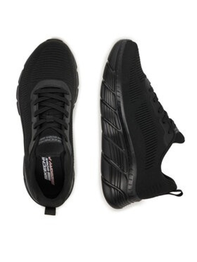 Skechers Sneakersy BOBS B FLEX HI 117385 BBK Czarny