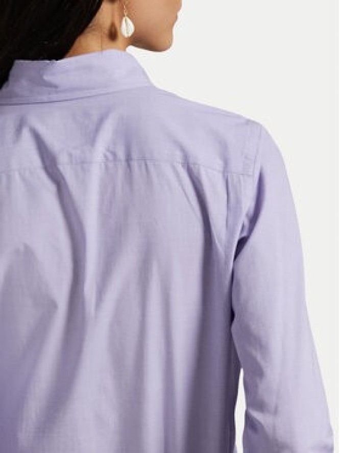 Polo Ralph Lauren Koszula 211941509003 Fioletowy Slim Fit