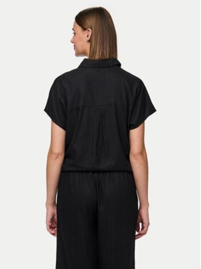 Pieces Koszula Pia 17154736 Czarny Regular Fit