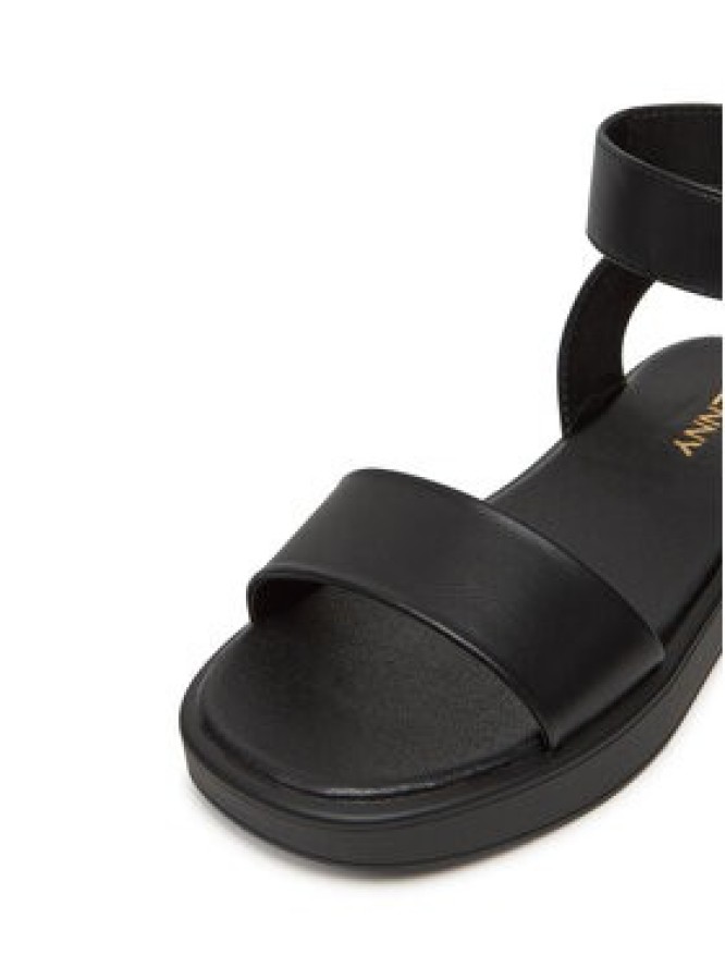 JENNY Sandały WS2108-25 Czarny