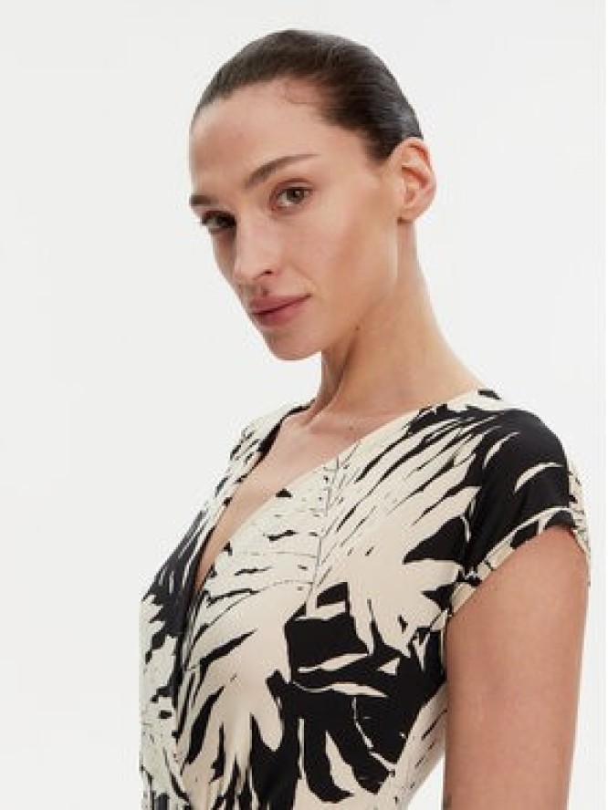 Morgan Sukienka letnia 251-RAROSA Beżowy Regular Fit