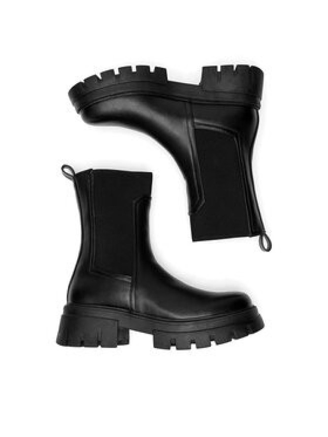 DeeZee Botki HY13030-7 Czarny