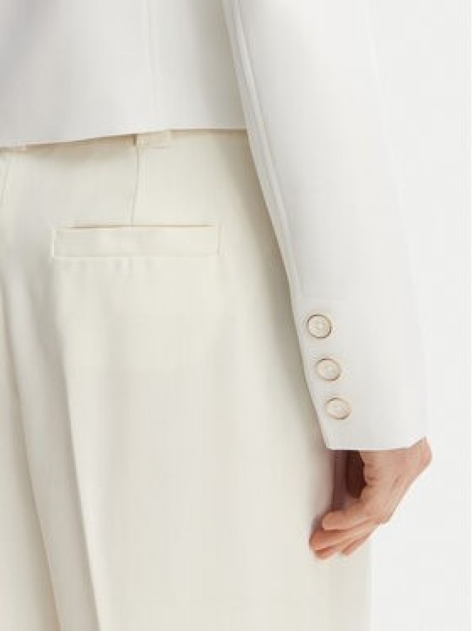 Guess Marynarka W6GN03 W1742 Biały Regular Fit