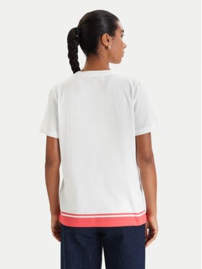 Luisa Spagnoli T-Shirt Belle 543280 Biały Regular Fit