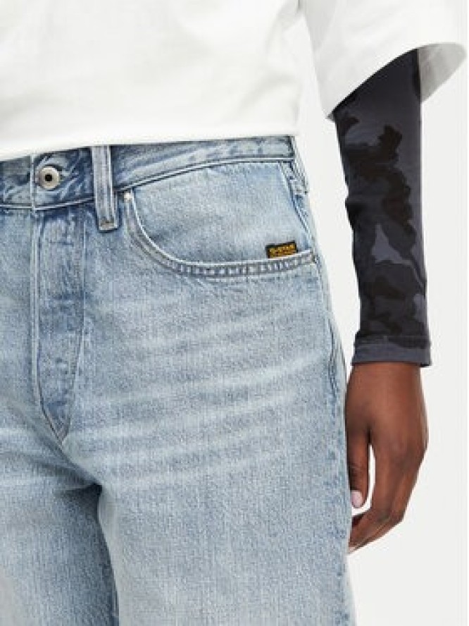 G-Star Raw Szorty jeansowe Clean Edge D28383-E352 Niebieski jasny Wide Fit