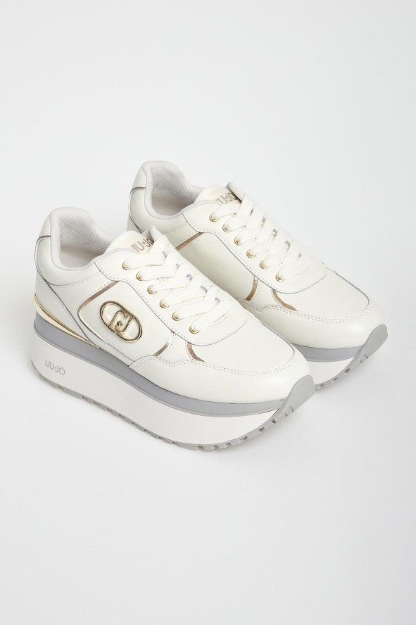 Sneakersy damskie skórzane LIU JO