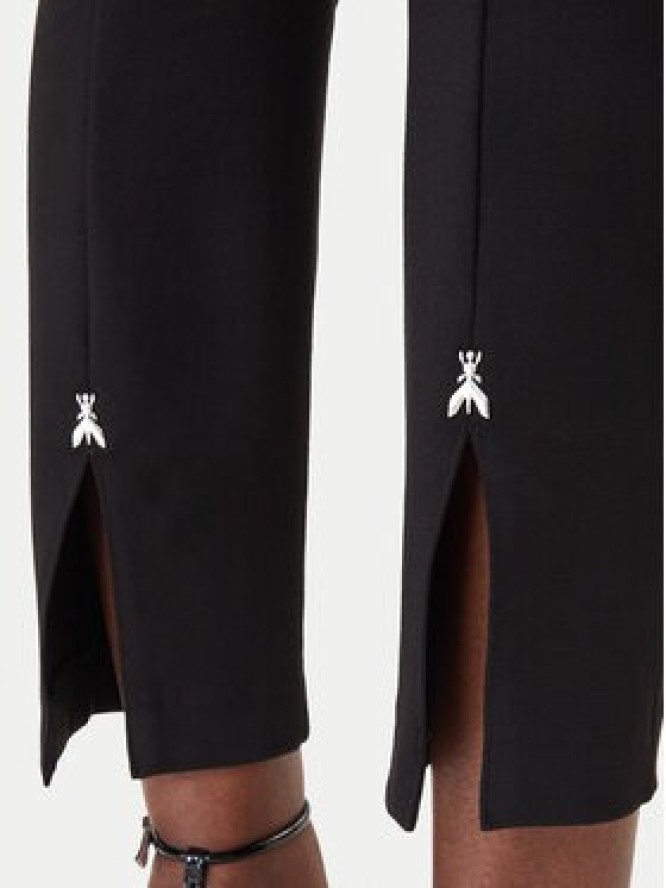 Patrizia Pepe Spodnie materiałowe 8P0823/A715-K103 Czarny Regular Fit