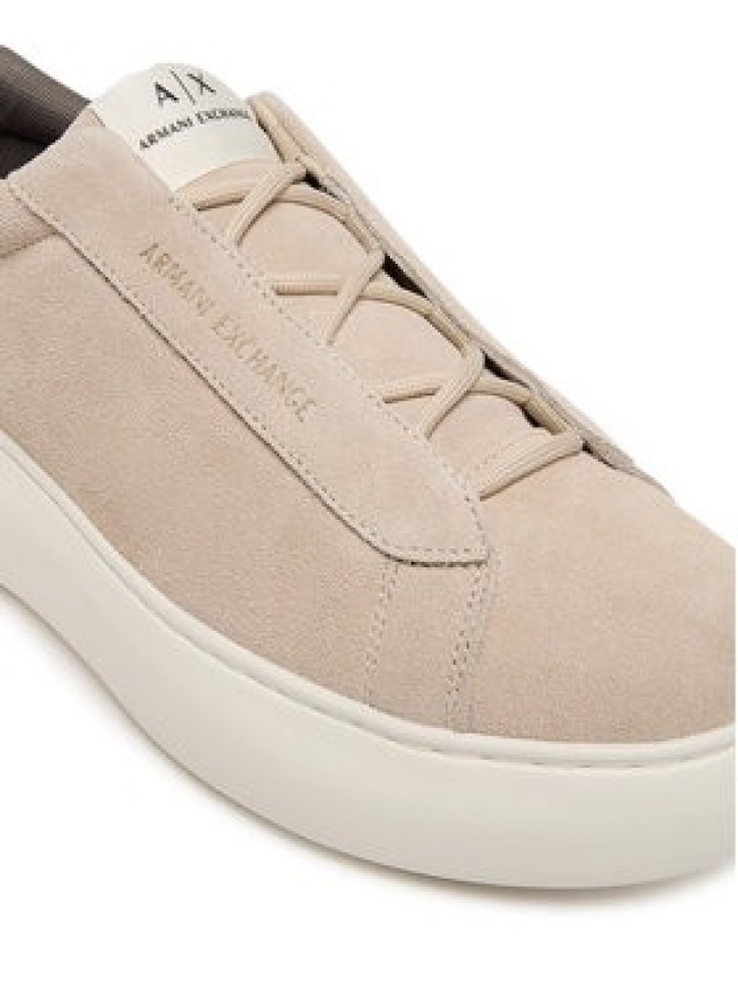 Armani Exchange Sneakersy XW001666 AF17465 U1092 Beżowy