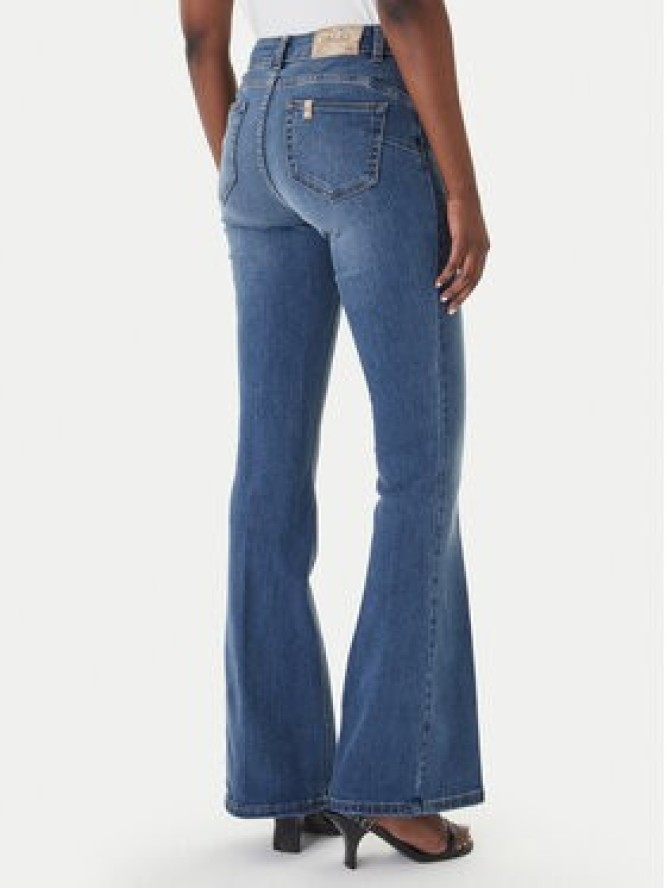 Liu Jo Jeansy UA6015 D0318 Granatowy Flare Fit