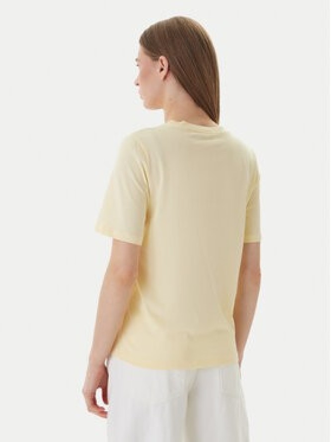 ONLY T-Shirt 15270390 Żółty Regular Fit