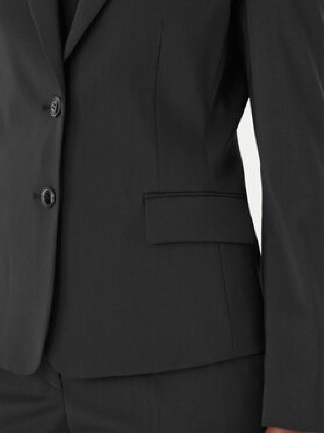 HUGO Marynarka Aredana 50516131 Czarny Slim Fit