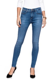 WRANGLER HIGH RISE SKINNY PIXI BLUE W27HFS17R 112128077