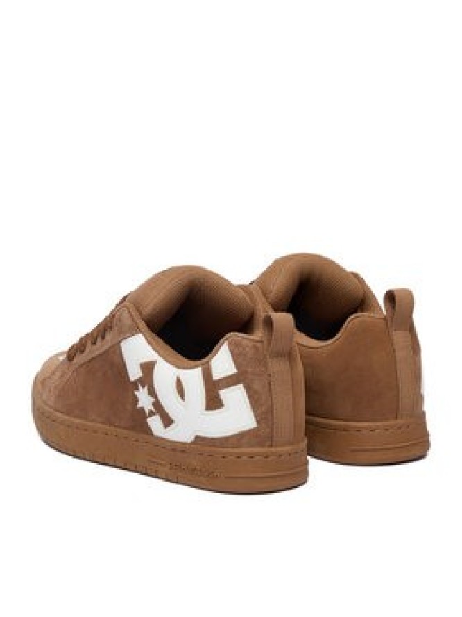 DC Shoes Sneakersy CEOWB-V5-10118 Brązowy jasny