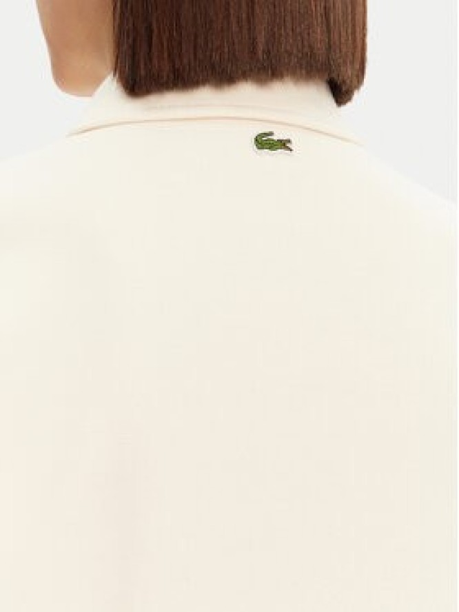 Lacoste Bluza SF0351 Beżowy Relaxed Fit