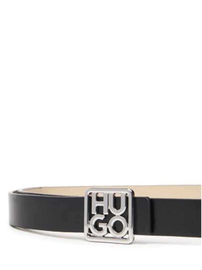 HUGO Pasek Damski 50548474 Czarny