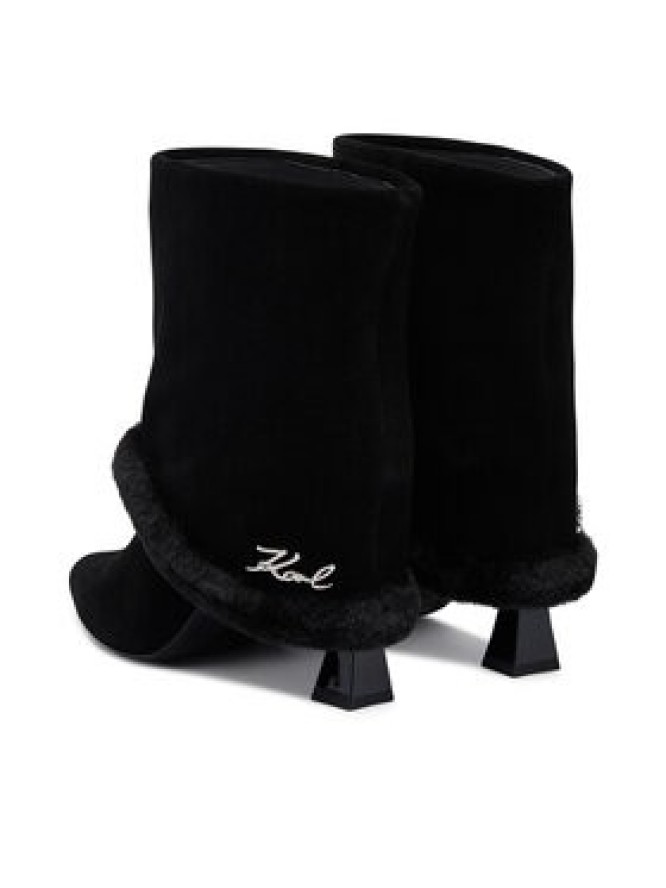 KARL LAGERFELD Botki Debutante KL32052 Czarny