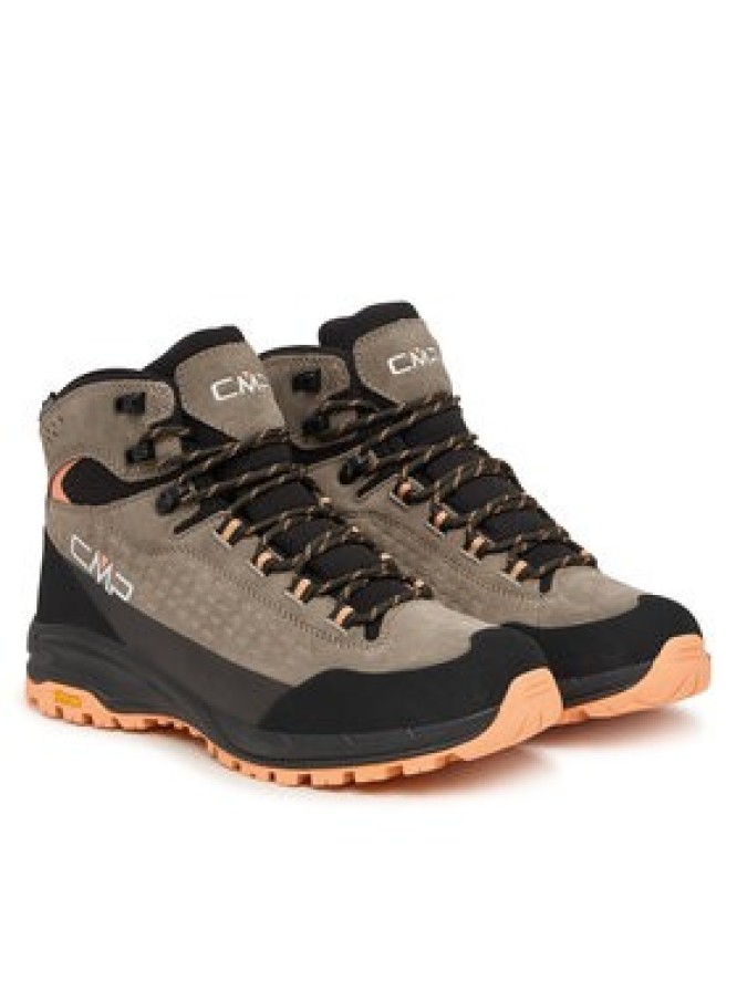 CMP Trekkingi Vertyx Mid Wmn Wp 3Q17286 Beżowy ciemny
