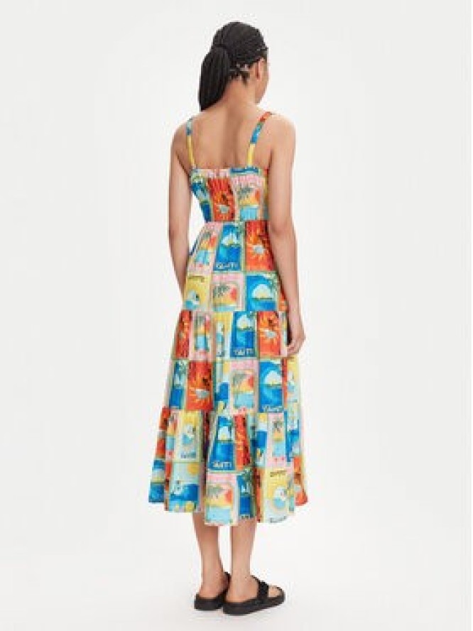 Roxy Sukienka letnia Atlas Sunshine ERJWD03892 Kolorowy Regular Fit