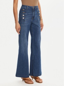 ViCOLO Jeansy DD5078 Niebieski Wide Leg