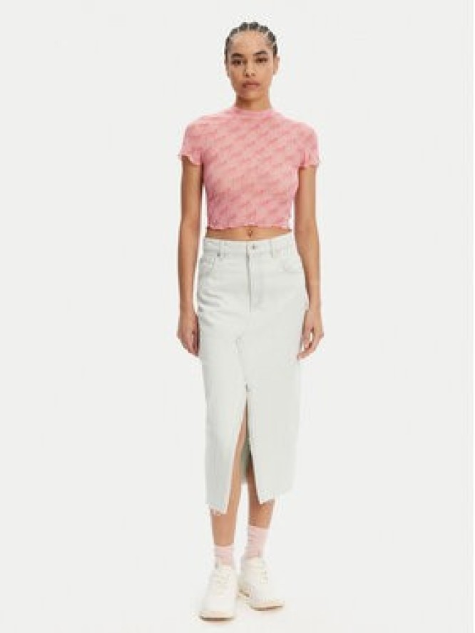 HUGO Spódnica jeansowa Galita 50534746 Niebieski Regular Fit