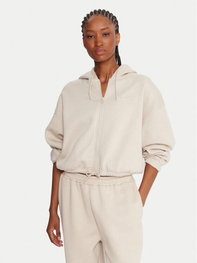 Reebok Bluza Reebok X Ewa Chodakowska RK25307CCW Beżowy Relaxed Fit