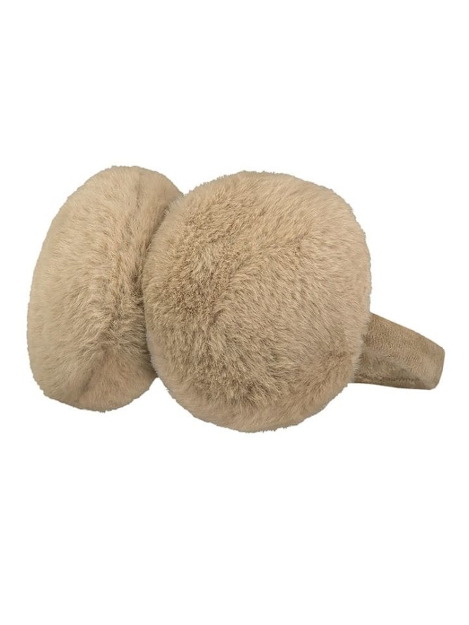 Eight2Nine Pluszowe nauszniki w kolorze beżowym rozmiar: onesize