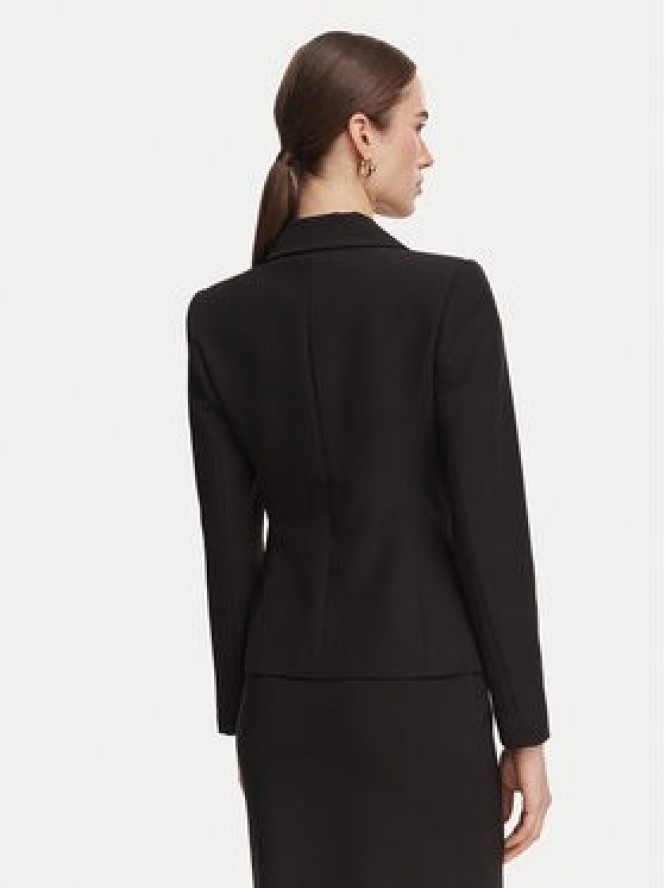 Rinascimento Marynarka CFC0131077003 Czarny Slim Fit