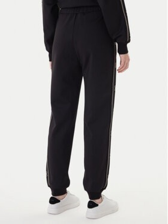 Guess Spodnie dresowe V5BB23 KCX22 Czarny Wide Leg