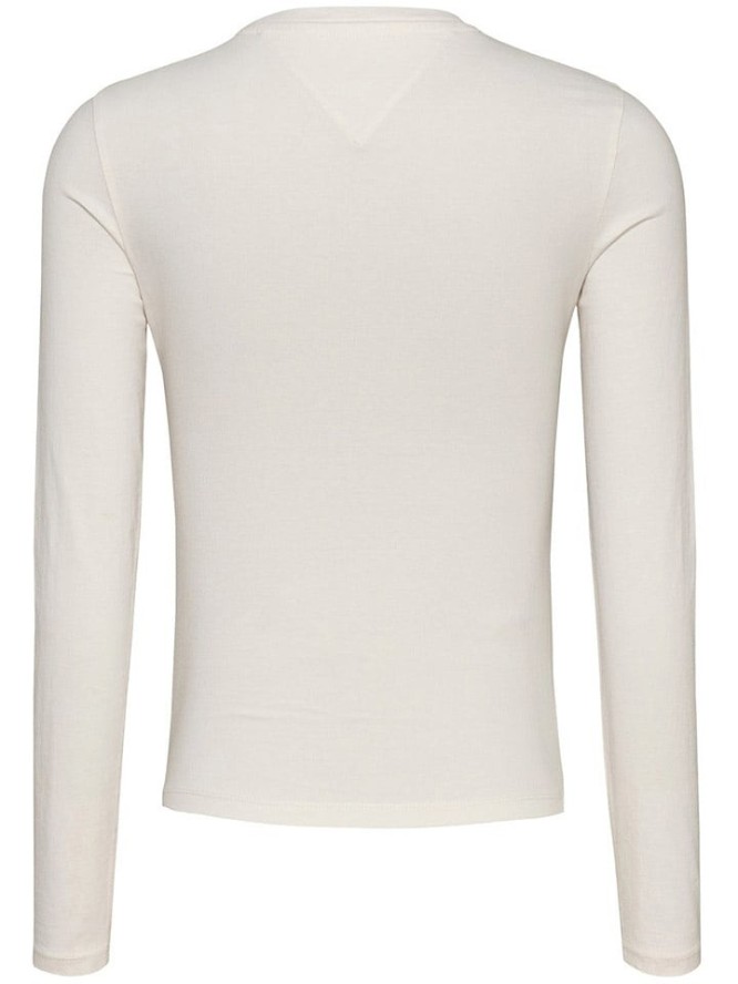 TOMMY JEANS Koszulka w kolorze kremowym rozmiar: XS