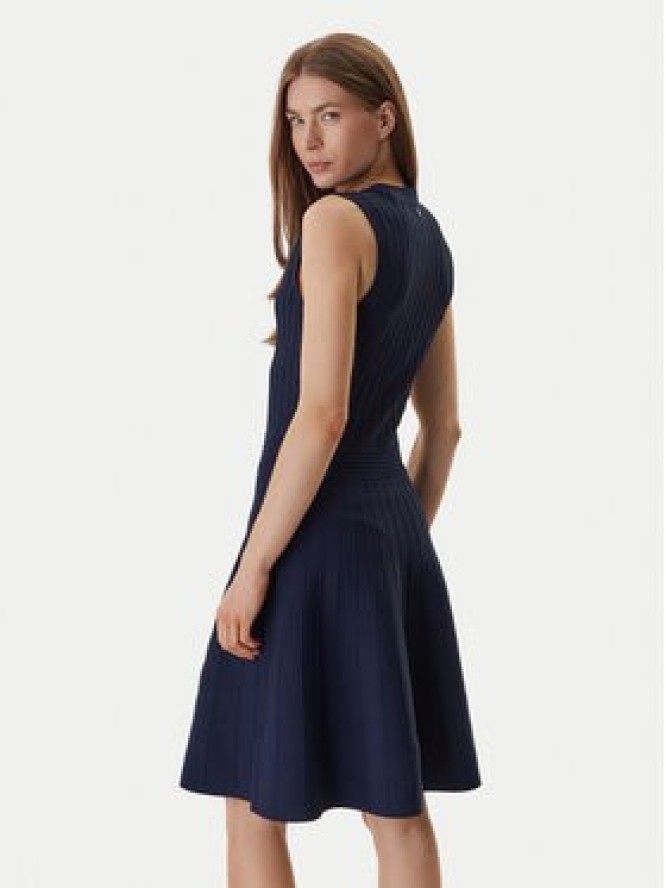 Guess Sukienka dzianinowa W6GK53 Z0658 Granatowy Regular Fit