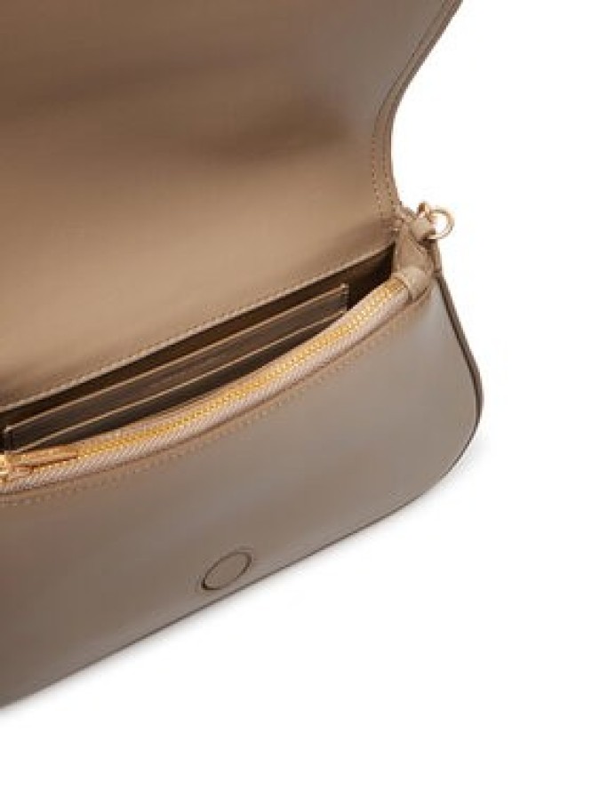 Calvin Klein Torebka Ck Curved Wallet On Chain LV04F1153G Beżowy