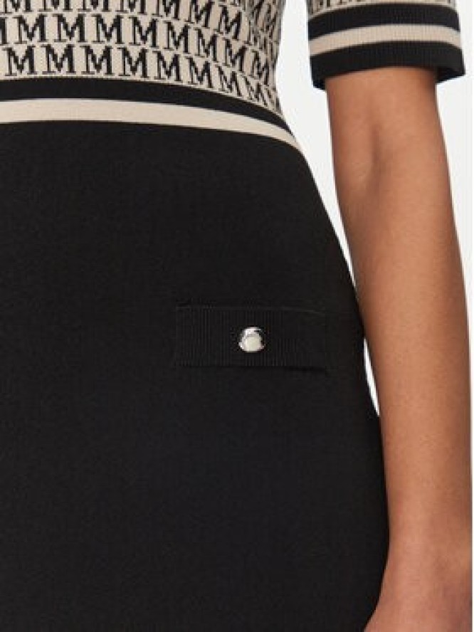 Morgan Sukienka dzianinowa 251-RMESTEM Beżowy Slim Fit