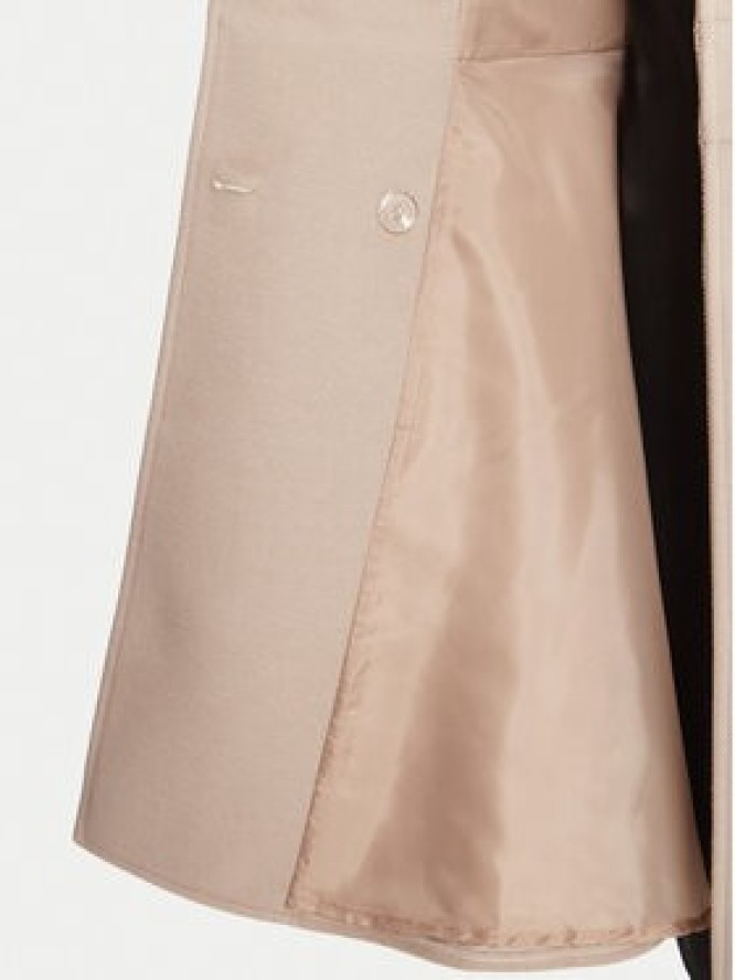 Rinascimento Płaszcz przejściowy CFC0126213003 Beżowy Regular Fit