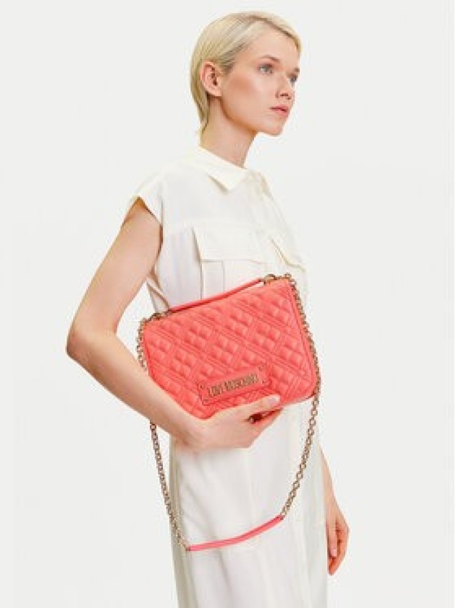 LOVE MOSCHINO Torebka JC4000PP1MLA0464 Koralowy