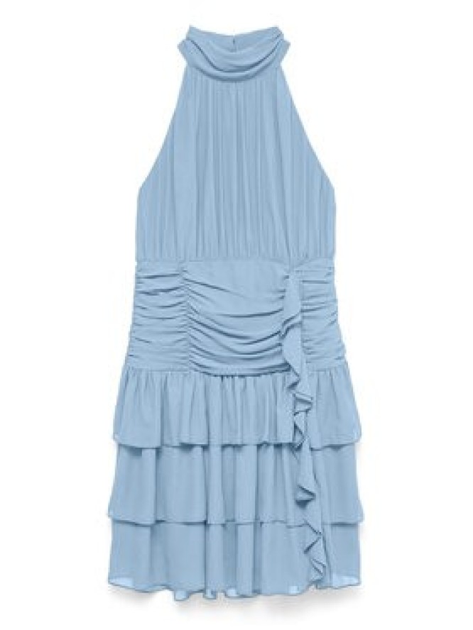 Vero Moda Sukienka koktajlowa Serena 10348178 Niebieski jasny Regular Fit