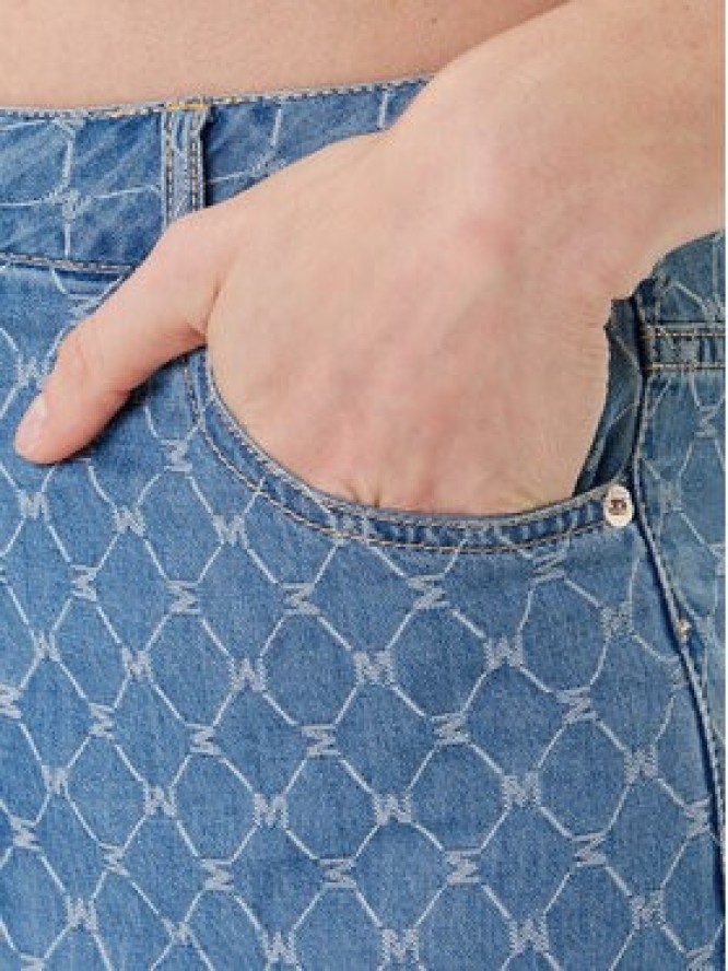 Morgan Jeansy 252-PSTEL Niebieski Wide Leg