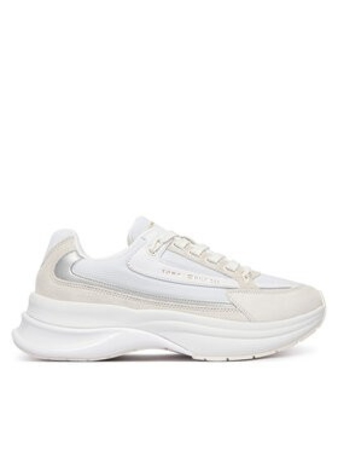 Tommy Hilfiger Sneakersy Th Sporty Chic Runner FW0FW09187 Biały