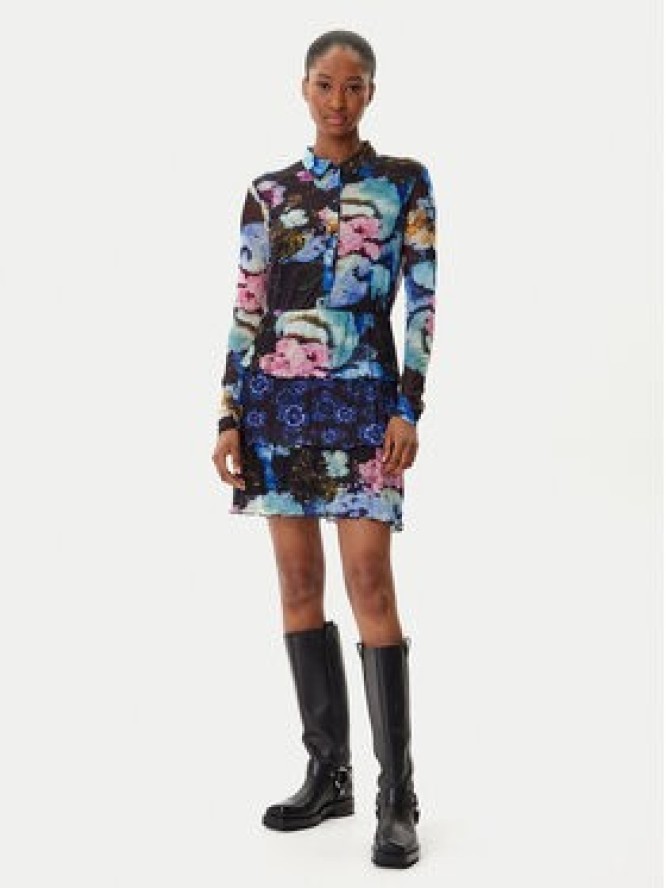 Desigual Sukienka codzienna Coral Lacroix 25WWVK10 Kolorowy Regular Fit