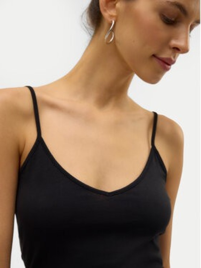 Vero Moda Top My Soft 10152911 Czarny Regular Fit