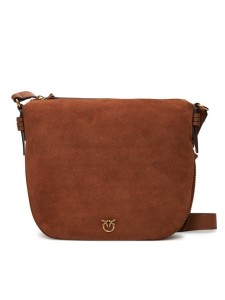 PINKO Torebka Hobo Zip Around Classic Al 25-26 PLTT 105113 A2JH Brązowy