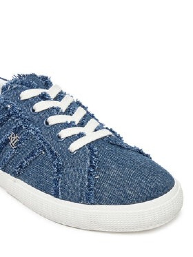 LAUREN RALPH LAUREN Sneakersy Janson Fray 802961846001 Niebieski
