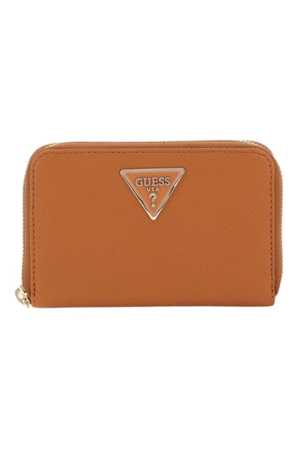 GUESS Brązowy portfel damski Laurel