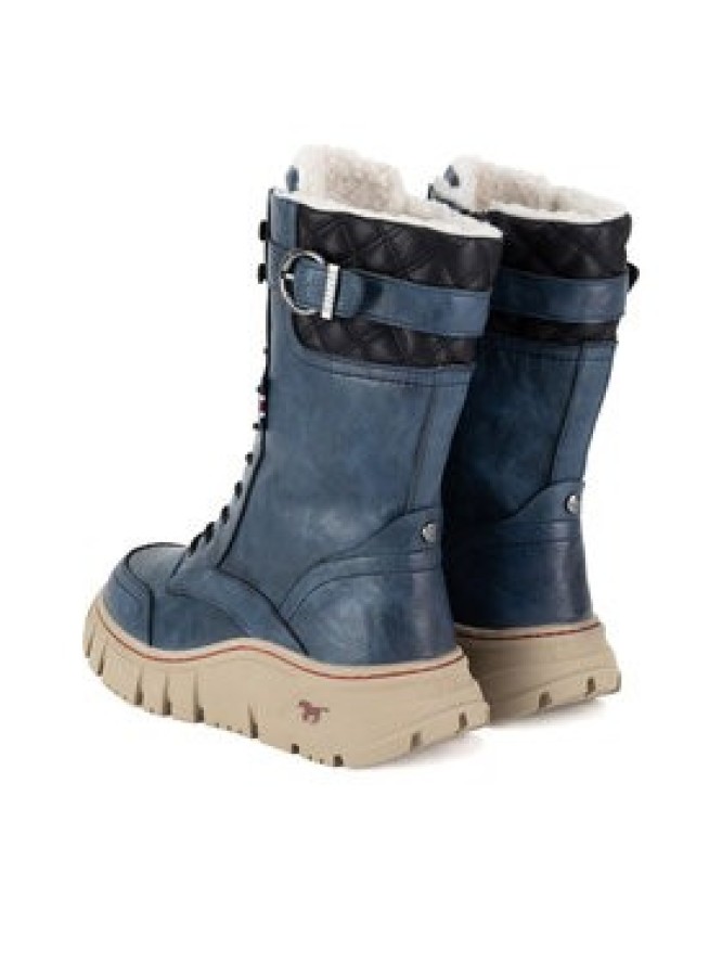 Mustang Kozaki 1499-605 Niebieski