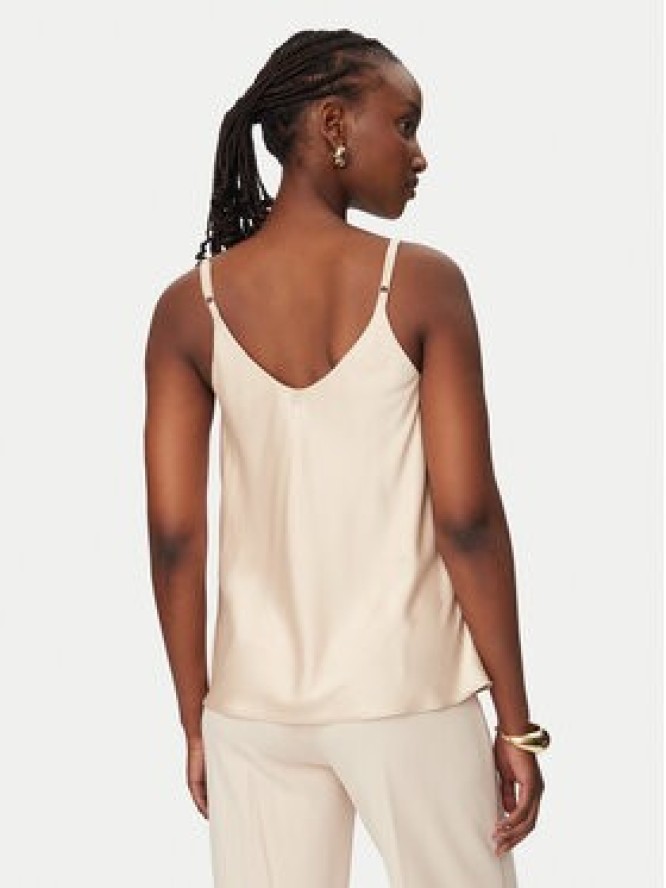 Rinascimento Top CFC0127685003 Beżowy Regular Fit