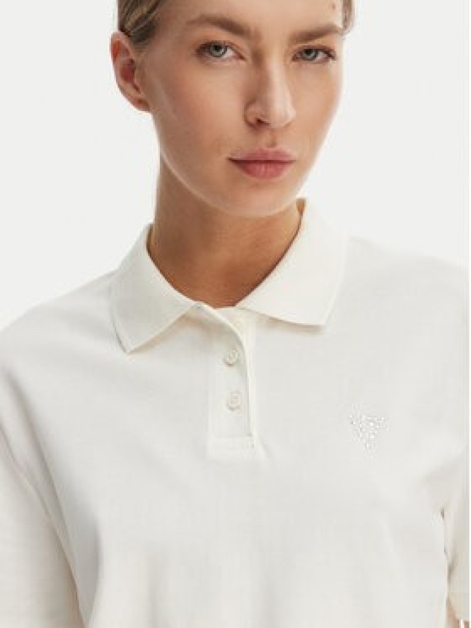 Guess Polo V6GP11 K3278 Biały Regular Fit