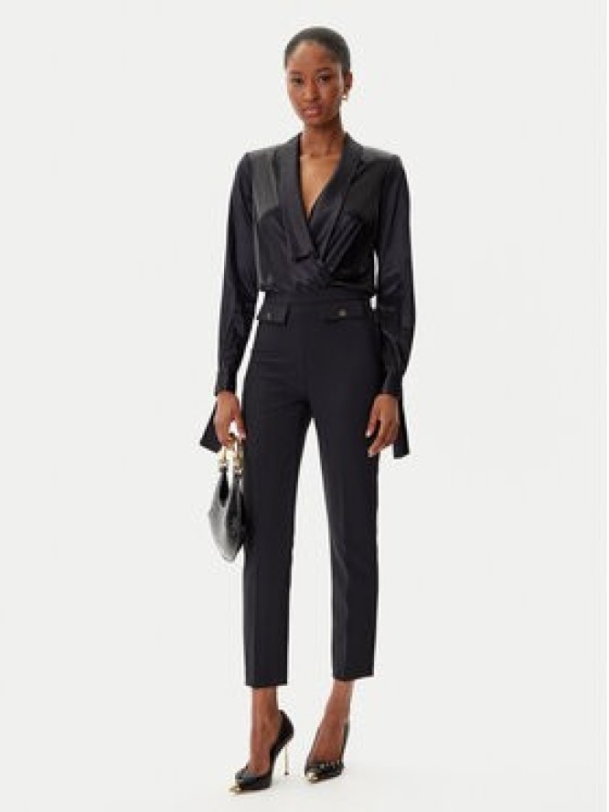 Elisabetta Franchi Body CB-007-57E2-V490 Czarny Regular Fit