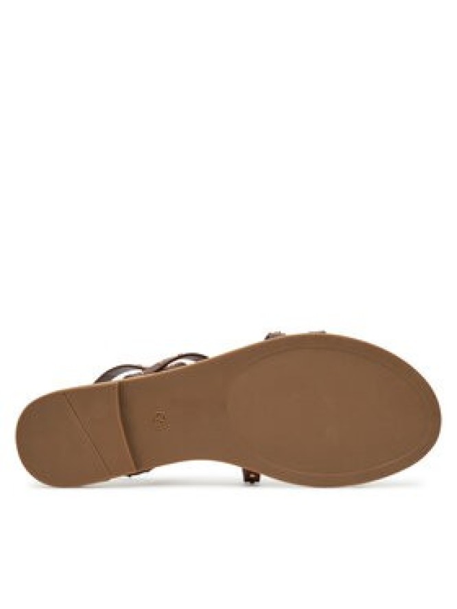 ONLY Shoes Sandały Onlmari-4 Pu Studs 15342339 Brązowy