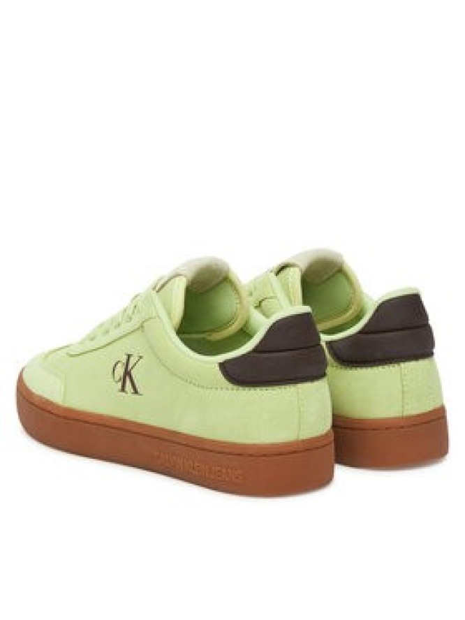 Calvin Klein Jeans Sneakersy Classic Cupsole Mix In YW0YW01767 Biały