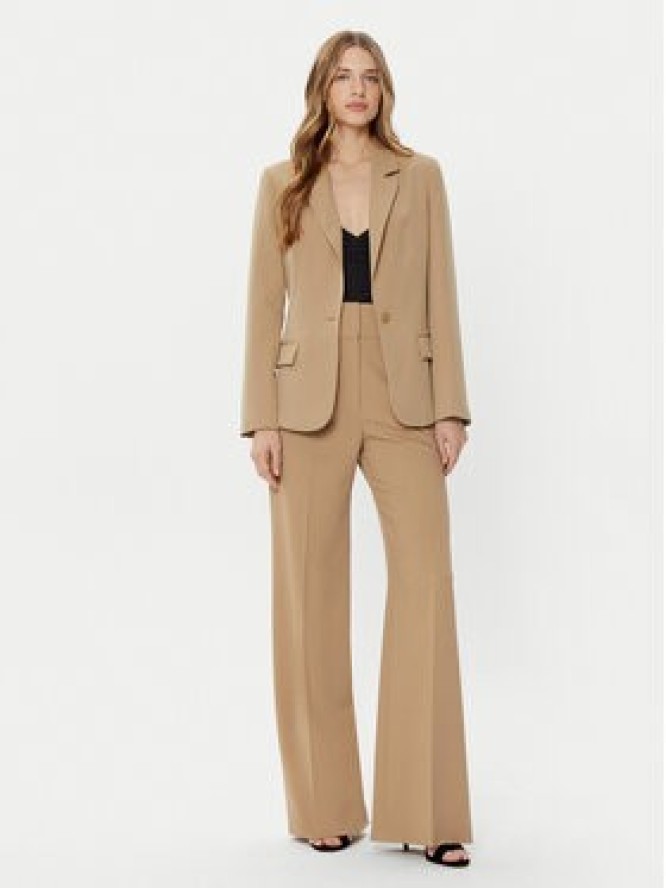 Guess Marynarka W5RN46 WFWX2 Brązowy Regular Fit